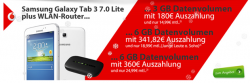 Verschiedene Vodafone Datenflats inkl. gratis Tablet + gratis Wlan Router effektiv  ab 4,75 € mtl. @ Modeo