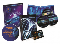 Avatar – Extended Collector´s Edition 3 Blu-rays mit Fanbuch für 12,99 € (34,95 € Idealo) @Saturn