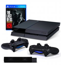 Sony PlayStation 4 (PS4) 500GB + The Last of Us: Remastered – Gamer-Edition für 449,00 € (549,99 € Idealo) @Amazon