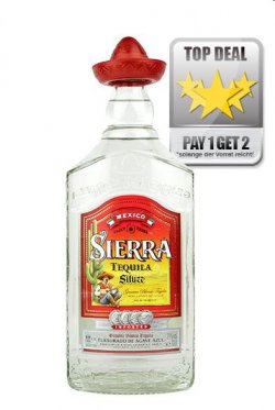 2 Flaschen Sierra Tequila Silver für 13,90€ inkl. Versandkosten @Drinkdeluxe