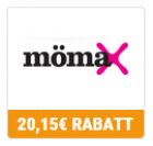 20,15€ Gutschein für mömax mit 70€ Mindestbestellwert