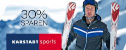 30% Karstadt Sports Gutschein auf reduzierte Outdoor Bekleidung