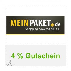 4% Gutschein für MeinPaket.de
