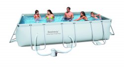 Bestway Pool Stahlrahmenbecken Set 404 x 201 x 100 cm mit Filterpumpe für 190,49 € (306,94 € Idealo) @Amazon