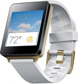 LG G Watch Smartwatch weiß oder schwarz für 99,00 € (124,89 € Idealo) @Pixmania
