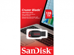 SANDISK Cruzer Blade 128 GB USB Flash-Laufwerk für 29,00 € (65,99 € Idealo) @Mediamarkt