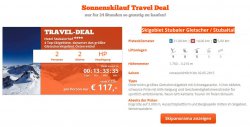 Täglich einen Sonnenskilauf Travel Deal. – Heute: Stubaital Hotel Stubaierhof****, Tirol nur € 117,- statt € 220,-p.P. @we-are.travel