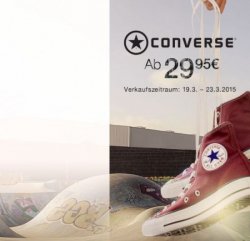 Converse Chuck`s für nur 29,95€ ab dem 19.3 @Amazon BuyVip
