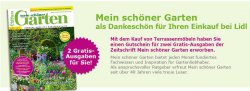 Gratis & selbstkündigend: 2 Ausgaben “Mein schöner Garten” @Lidl + meinschoenergarten-abo.de