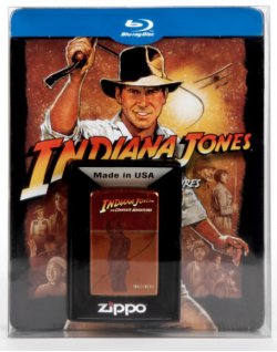 Indiana JonesThe Complete Adventures: Limitiertes Steelbook inkl. Zippo für 29,00 € (68,18 € Idealo) @Saturn