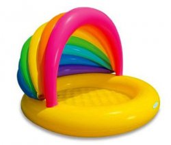 Intex 57420NP – Pool Rainbow Shade für 6,95€ [idealo 22,31€] @Amazon