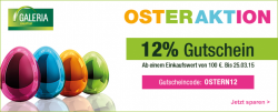 Kaufhof: 12 Prozent Rabatt auf Alles zu Ostern mit Gutscheincode