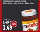 [LOKAL] Nutella 450g + 50g für 1,49€ bei Kaisers