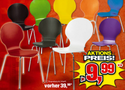 [LOKAL] Stapelstühle in verschiednenen Farben bei Flamme Möbel für 9,99€ statt 29,90€ in BERLIN, BREMEN, DÜSSELDORF, FRANKFURT, FÜRTH, KÖLN und MÜNCHEN