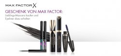 MAX FACTOR schenkt euch einen Color X-Pert Eyeliner zu der Lieblings-Mascara @ Amazon