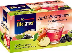 Meßmer Apfel-Brombeere 20 x 2.25 g, 10er Pack (10 x 45 g) für 10,88€ @Amazon