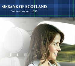 Mit Gutschein 1/4 Jahr komplett zinsfreier Autokredit bei der Bank of Scotland (danach nur 3,2% )
