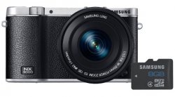 SAMSUNG NX 3000+16-50mm+8GB Speicherkarte schwarz für 222€ [idealo 284,99€ ] @MediaMarkt