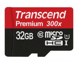 Transcend microSDHC Premium 32GB Karte für nur 13,99EUR @amazon.de (Prime VSK frei)