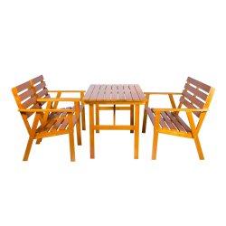Vanage 4-tlg Sitzgruppe Holz, Toronto für 129€ statt 239,95€ inkl. VSK  @ebay