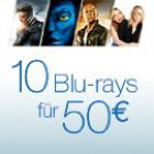 Aktion: 10 Blu-rays für 50€ bei amazon.de