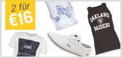 Jack & Jones T-Shirt + Bench Schuhe für zusammen 16,00 € statt 34,00 € und weitere Kombiangebote @MandMdirect