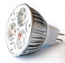 kabika.de: LED Strahler GU5.3 mit 3 x 1 Watt Power-LED nur  je 1,99€ zzg. Versand