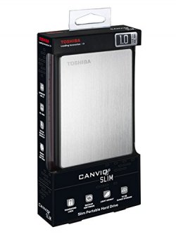 Toshiba Canvio Slim externe Festplatte 1 TB für 55,00 € (68,89 € Idealo) @Amazon