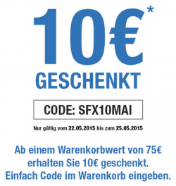 10€ Gutschein für den Profi-Baumarkt screwfix.de mit 75€ MBW (versandkostenfrei)