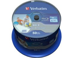 50 Stück VERBATIM BD-R 25GB 6x HTL Type Printable in Spindel für 26,80 € (37,75 € Idealo) eBay