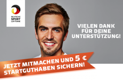 5€ Gutschein für Deutsche Sport Lotterie