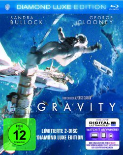 Gravity [Blu-ray] – Diamond Luxe Edition [Limited Edition] für nur 9,97 € [ Idealo 14,94€ ] @ Amazon