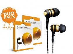 iBOOD Flash Sale Fischer Audio z.b Duo Pack Fischer Audio Goldene Wasp In-Ear für 29,90€ inkl. Versand [idealo 67,34€]