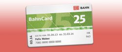 1 Monat BahnCard 25 Gratis bei Kauf von 1 Glas Nutella @Bahn.de