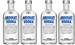 4 Flaschen Absolut Vodka (je 0,7 Liter) mit Gutschein für 26,60 € (55,99 € Idealo) @drinkdeluxe