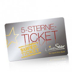 Cinestar 5-Sterne-Superticket statt 35€ für nur 25€ @Cinestar