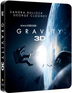 Gravity 3D – Limited Edition Steelbook + 2D Version Blu-ray für 13,99 € VSK-frei [ Idealo 29,95 € ] @ Zavi.de
