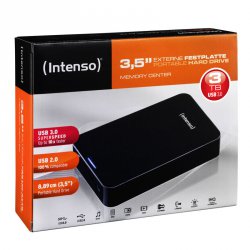 Intenso Memory Center 3TB USB 3.0 externe Festplatte für 79,99 € (93,39 € Idealo) @eBay