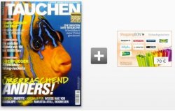 Jahresabo der Zeitschrift Tauchen für effektiv nur 4,40 EUR dank 70 EUR Gutschein-Prämie @zeitschriften-abo.de