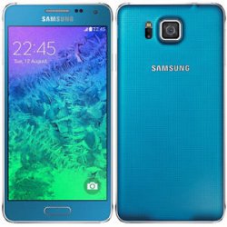 Samsung Galaxy Alpha Smartphone Scuba Blau für 299,95€ statt 329€ (idealo) @telekom.de