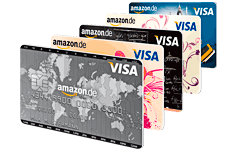 amazon.de VISA Karte mit 60€ Startgutschrift (sofort einlösbar, 1. Jahr kein Kartenpreis)