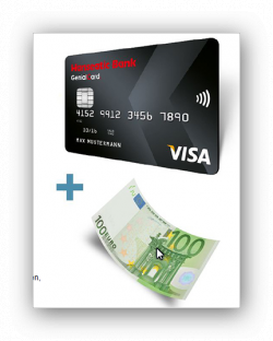 Hammer: Hanseatic Genialcard mit 100€ Barprämie dauerhaft kostenlos