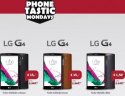 LG G4 Smartphone (536,99 € Idealo) mit Allnet-Flat + Internet-Flat für 19,48 € mtl. statt 34,99 € @Sparhandy zum 15jährigen Jubiläum