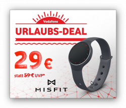 [Lokal] MisFit Fitness-Tracker Flash ( Android (ab 4.3) & iOS  ) für nur 29€ [idealo 52,89€] @Vodafone-Shop