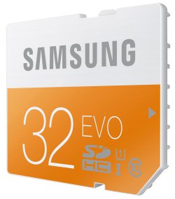 SAMSUNG 32 GB SDHC Speicherkarte Class 10 EVO MB-SP32D für 10,00 € (14,30 € Idealo) @Media Markt