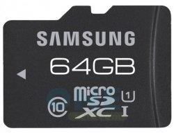 Samsung Pro microSDXC 64GB Class 10 UHS-I MB-MGCGB  für 19,90 € (30,85 € Idealo) @One Telecom