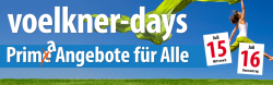 Voelkner Days – Alle 3 Stunden neue Blitzangebote + Versandkostenflatrate für ein Jahr nur 9,99 € statt 19,95 € @Voelkner