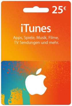 25€ Apple iTunes Karte für 15€ im GRAVIS online Shop bei Bezahlung mit PayPal und Abholung in der Filiale