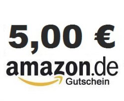 5€ Gutschein mit einem MBW von 25€ für ausgewählte Accounts @Amazon