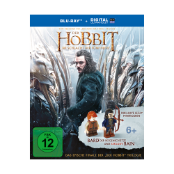 Der Hobbit: Die Schlacht der fünf Heere (Blu-ray) inkl. 2 LEGO Minifiguren Bain & Bard bei der Drogerie Müller für 6,90€